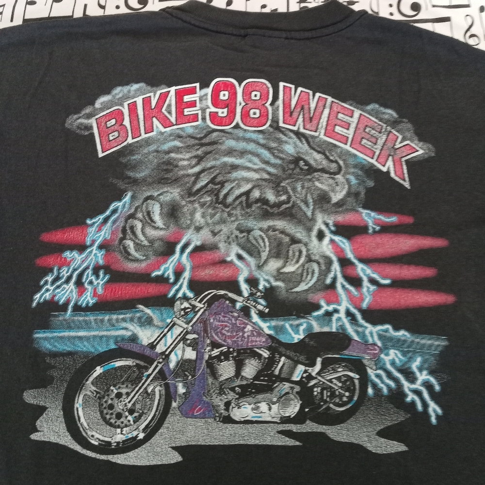 Harley Davidson Vintage 1998 Daytona Beach Bike Week Shirt